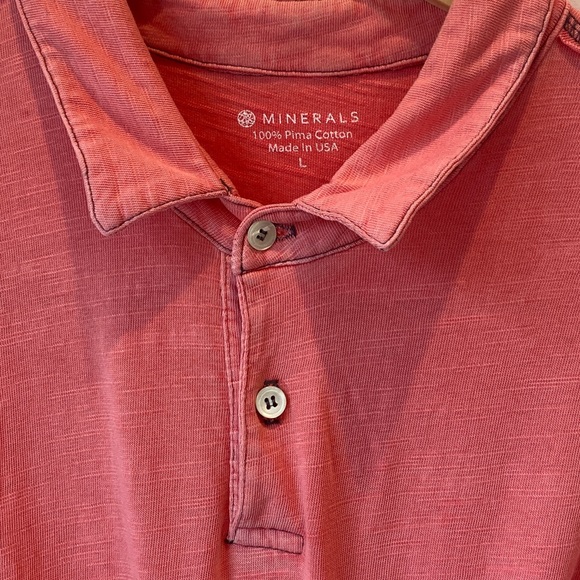 Coral Distressed Mineral Shirt - Picture 2 of 4